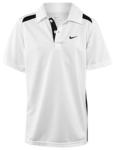 Nike Boys Tennis Club Polo - White/Black (2011)