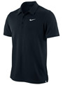Nike Mens N.E.T. Waffle Polo- Black/White