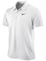 Nike Mens N.E.T. Waffle Polo- White/Black