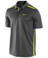 Nike Mens N.E.T. UV Polo- Anthracite/Cyber