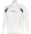 Babolat Mens Club Tee- White/Black