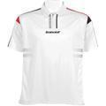 Babolat Mens Performance Half Zip Polo- White