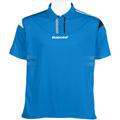 Babolat Mens Performance Half Zip Polo- Blue