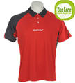 Babolat Mens Performance Polo- Red/Black