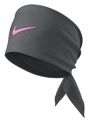 Nike Swoosh Bandana - Anthracite / Polarised Pink