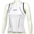 Babolat Womens Club Tank- White/Black