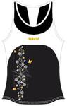 Babolat Womens Performace Tank Top- Black/White