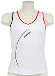 Babolat Womens Club Tank- White/Red