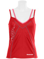 Babolat Womens Performance Tank- Red