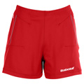 Babolat Womens Performance Shorts- Red