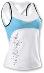 Babolat Womens Performace Tank Top- White/Blue