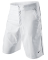 Nike Mens RF Trophy Woven Taped Shorts- White/Obsidian