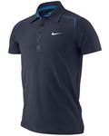 Nike Mens RF Trophy Raglan Polo- Obsidian/Imperial Blue/White