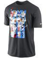 Nike Mens RF Tennis Moments Tee- Anthracite