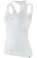 Nike Womens Set Point Graphic Tank- White/Matte Silver