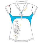 Babolat Girls Performance Polo - White/Blue