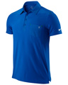 Nike Mens RF Smash Clay Polo- Soar/Court Green/White