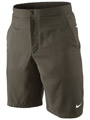 Nike Mens Smash Woven Shorts- Cargo Khaki/White