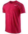 Nike Mens Rafa Finals Clay Crew- Scarlet Fire/Anthracite