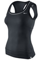 Nike Womens Rally Knit Tank- Black/White