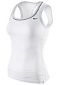Nike Womens Rally Knit Tank- White/Black