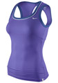 Nike Womens Rally Knit Tank- Pure Purple/Old Royal/White