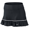  Nike Womens Rally Knit Skirt- Black/White