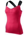 Nike Womens Maria Statement Set Tank- Scarlet Fire/Black