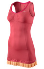 Nike Womens Tie Breaker Knit Dress- Fruit-Punch/Scarlet Fire/Orange-Chalk