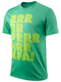  Nike Mens RRRRRafa Tee- Lush Green/Action Green