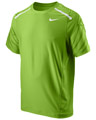 Nike Boys Contemporary Athlete Top- Action Green/White