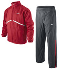 Nike Boys N.E.T. Woven Warm-Up Tracksuit- Action Red/Dark Grey/White