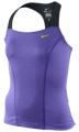 (Pre-Order) Nike Girls Oz Open Tank- Pure Purple/Black/Action Green
