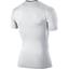 Nike Pro 2.0 Combat Core Short Sleeve Shirt - White/Cool Grey - thumbnail image 2