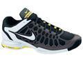 Nike Mens Zoom Breathe 2K11 Tennis Shoes- Black/Anthracite/Yellow