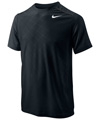 Nike Boys Contemporary Athlete Lawn Top- Black/White