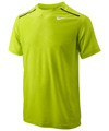 Nike Boys Contemporary Athlete Lawn Top- Cyber/White