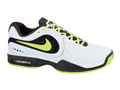 Nike Mens Air Max CourtBallistec 4.3 Tennis Shoes - White / Volt-Anthracite