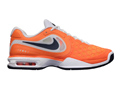Nike Mens Air Max CourtBallistec 4.3 Tennis Shoes - Total Orange / Squadron Blue / White
