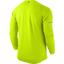 Nike Mens Miler UV Long Sleeve Shirt - Volt/Reflective Silver - thumbnail image 2