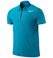  Nike Mens Premier RF Polo- Neo-Turquoise/White