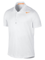 Nike Mens Premier RF Polo- White/ElectroOrange