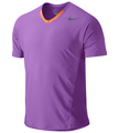 Nike Mens Premier Rafa Crew- Atomic Purple/Total Orange/Squadron Blue