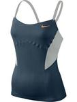 Nike Womens Premier Maria Tank - Squadron Blue/Grey/Bright Citrus - thumbnail image 1