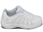 K-Swiss Kids Optim II Omni Tennis Shoes- White/Powder Blue (Size 3-5.5)