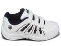 K-Swiss Childrens Optim II Omni Strap Tennis Shoes- White/Navy (Size 10-2.5)