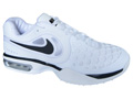 Nike Mens Air Max CourtBallistec 4.3 Grass Court Tennis Shoes- White/Anthracite