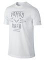 Nike Mens Vamos Lockup Tee - White