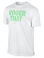 Nike Mens RF Graphic Tee - White/Green