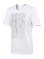Nike Mens RF Trophy V-Neck- White/Grey